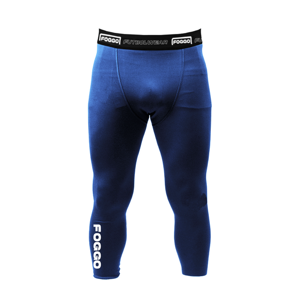Pantalón Compresor 3/4  | Azul Acero